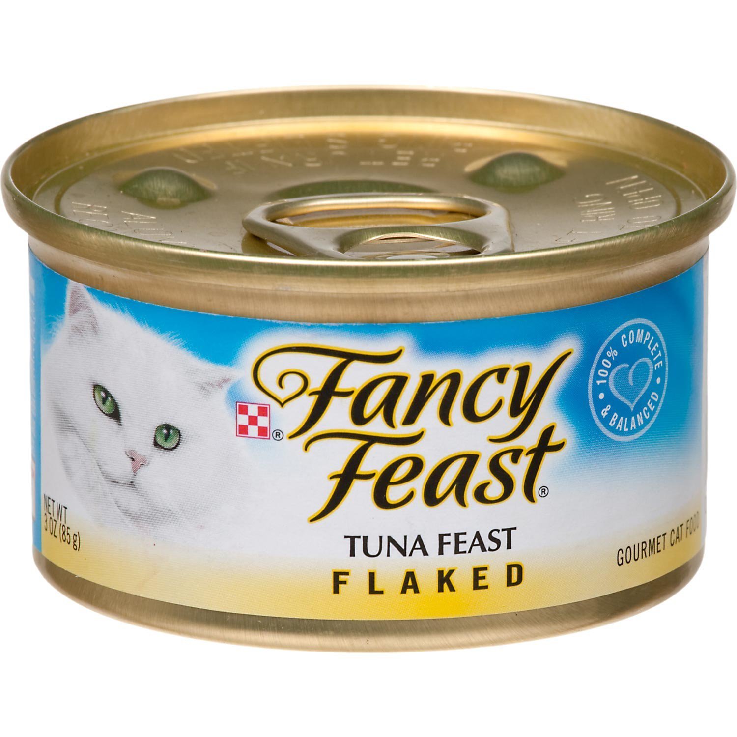 Book Cover Fancy Feast Flaked Tuna Canned Cat Food, 3 oz, Case of 24 Tuna 3 Ounce (Pack of 24)