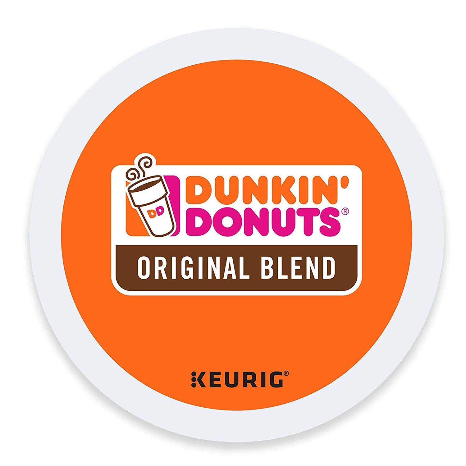 Book Cover Dunkin' Donuts Original Blend (72 Count) Original 72 Count (Pack of 1)