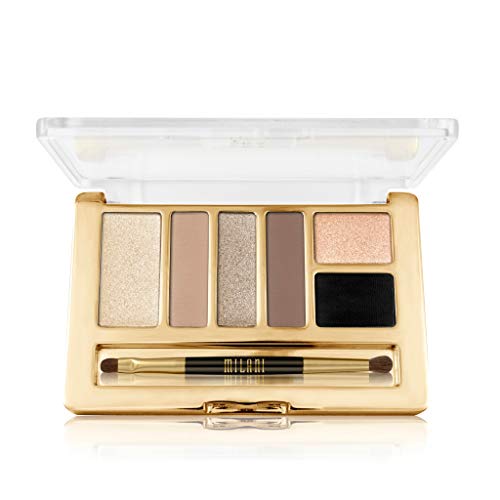Book Cover Milani Everyday Eyes Eyeshadow Palette - Must Have Naturals (0.21 Ounce) 6 Cruelty-Free Matte or Metallic Eyeshadow Colors to Contour & Highlight