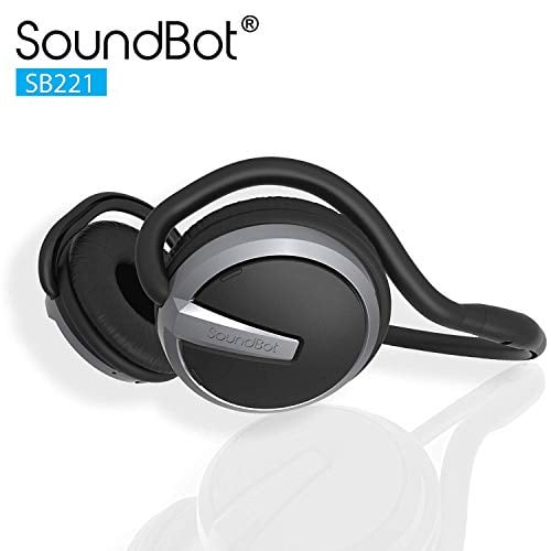 Book Cover soundbotÂ® SB221 HD Wireless Bluetooth 4.0 Headset Sports-Active Headphone for 20Hrs Music Streaming & 25Hrs HandsFree Calling w/Sweat Resistant Ergonomic Secure-Fit Design & Voice Command Support