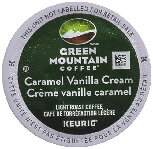 Book Cover Green Mountain Coffee Caramel Vanilla Cream, K-Cup Portion Pack for Keurig K-Cup Brewers (Pack of 48)