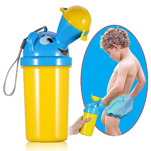 Book Cover ONEDONE Portable Baby Child Potty Urinal Emergency Toilet for Camping Car Travel and Kid Potty Pee Training (boy)