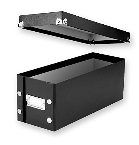 Book Cover Media Storage Box, Holds 120 Slim/60 Std. Cases, Sold as 2 Each