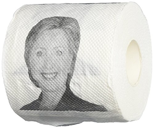 Book Cover Hillary Clinton Toilet Paper