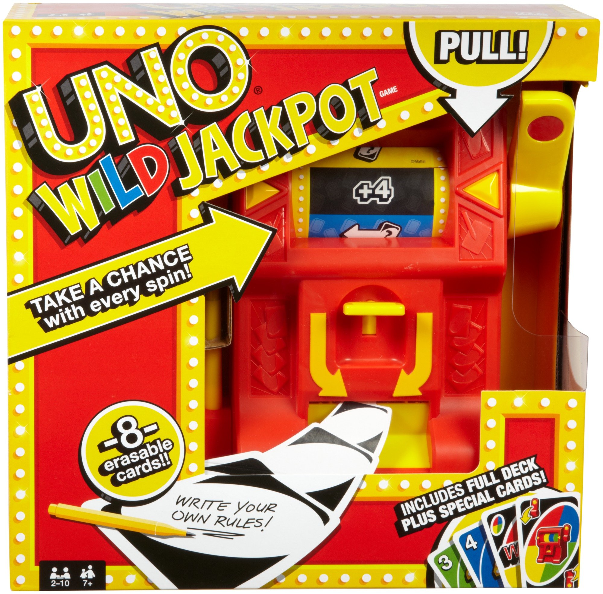 Book Cover Mattel Games Uno Wild Jackpot Game