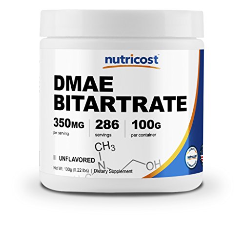 Book Cover Nutricost Pure DMAE-Bitartrate Powder 100 Grams
