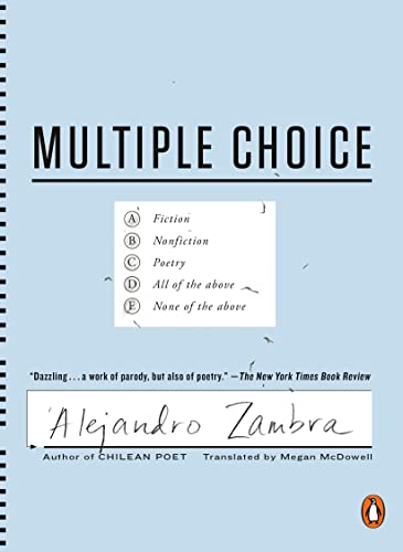 Book Cover Multiple Choice