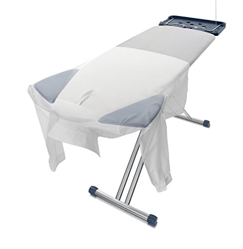 Book Cover Parker & Company - The Pro Board, Extra Wide Ironing Board w/Unique Folding Shoulder Wings and 7 Other Convenient Features