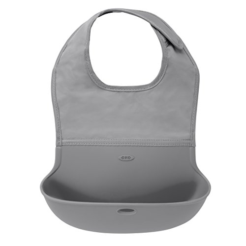 Book Cover OXO Tot Roll-Up Bib- Gray