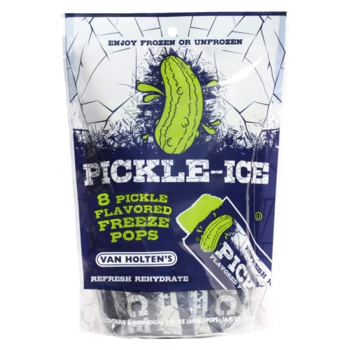 Book Cover Van Holten's Pickles - Pickle-Ice Freeze Pops - 8 Pack