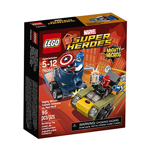 Book Cover LEGO Super Heroes Mighty Micros: Captain America vs. Red S 76065
