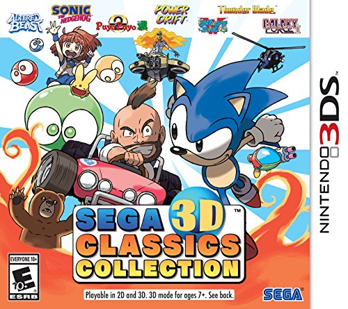 Book Cover SEGA 3D Classics Collection - Nintendo 3DS