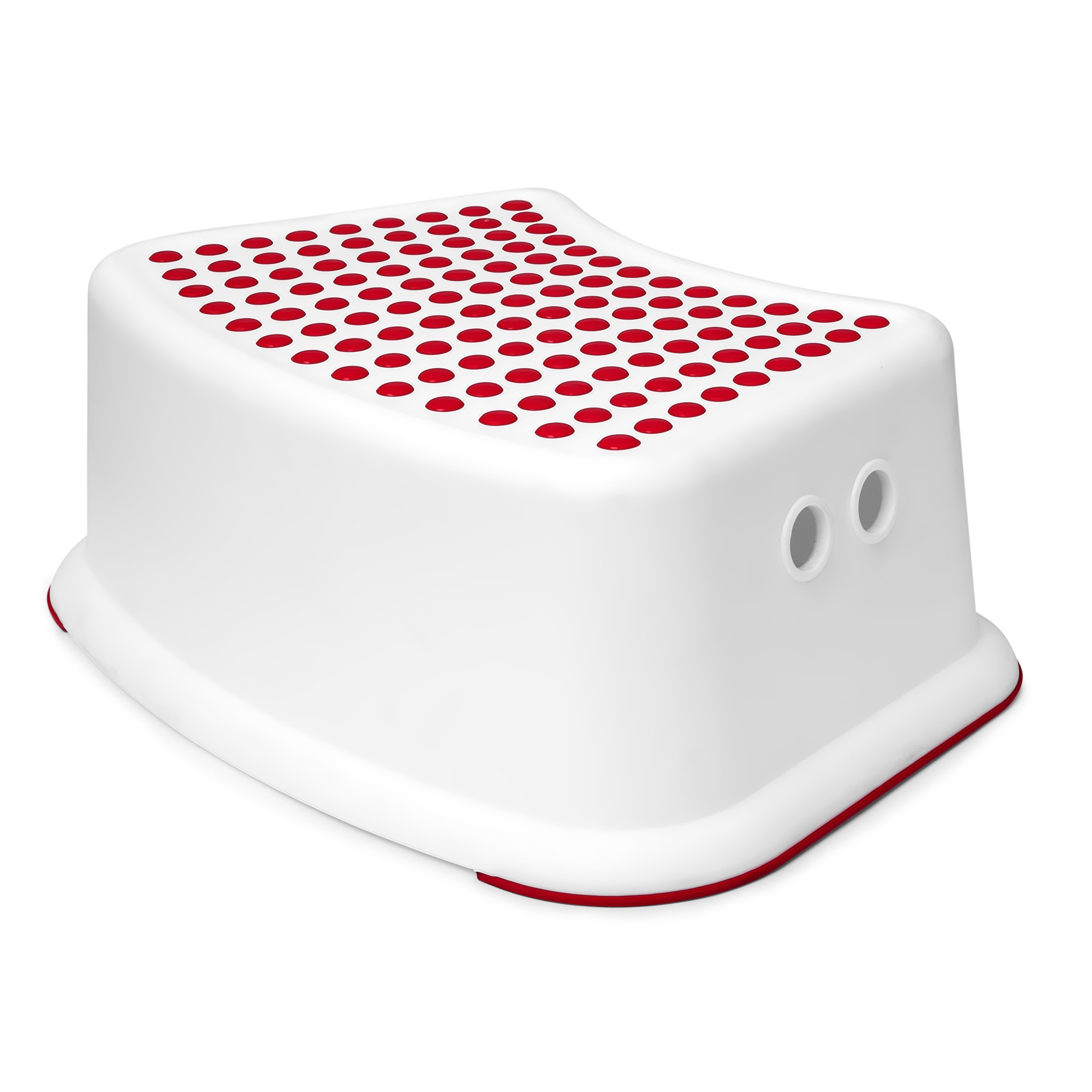 Book Cover Red Step Stool for Kids - Great for Potty Training, Bathroom, Bedroom, Toilet, Toy Room, Kitchen, and Living Room. Perfect for Your House