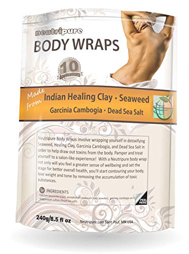 Book Cover Neutripure DIY Slimming Body Wrap: SPA Formula for Home Use: Seaweed, Healing Clay, Garcinia Cambogia, and Dead Sea Salt