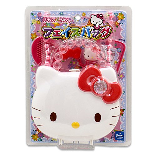 Book Cover Hello Kitty Purse with Strap and Accessories from Japan