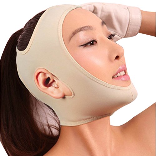 Book Cover Joly Full Face Style Anti Wrinkle Face Slimming Cheek Mask Lift V Face Line Slim 4 Size for Your Choice