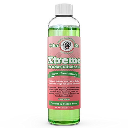 Book Cover Bubbas Xtreme Pet Odor Eliminator-Super Concentrate Pet Odor Remover Spray - Makes 2 Gallons- Neutralize Dog Odor & Cat Odor in Pet Beds Floor and Carpet. Multi Surface Deodorizer