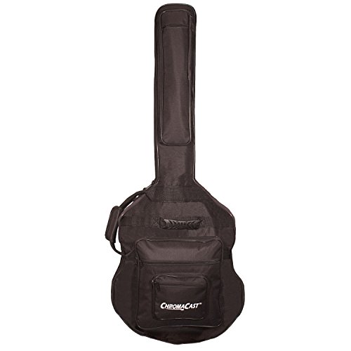 Book Cover ChromaCast Six Pocket Acoustic Bass Guitar Padded Gig Bag