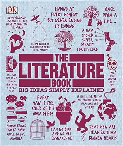 Book Cover The Literature Book: Big Ideas Simply Explained