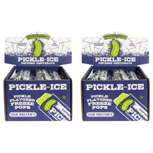 Book Cover Van Holten's Pickles - Pickle-Ice Freeze Pops - 48 Pack