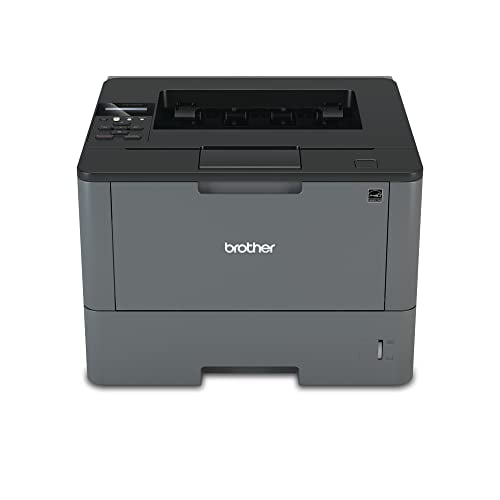 Book Cover Brother Monochrome Laser Printer, HL-L5200DW, Wireless Networking, Mobile Printing, Duplex Printing, Amazon Dash Replenishment Enabled