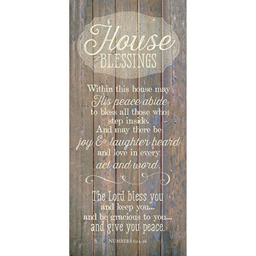 Book Cover DEXSA House Blessing Wood Plaque - Made in the USA - 5.5