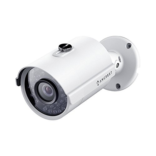 Book Cover Amcrest ProHD Outdoor 3 Megapixel POE Bullet IP Security Camera - IP67 Weatherproof, 3MP (2048 TVL), IP3M-954E (White)
