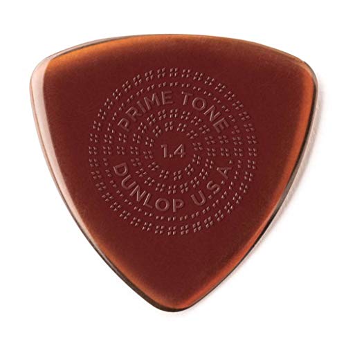 Book Cover Dunlop Primetone Triangle Sculpted Plectra with Grip 3-Pack 1.4 mm