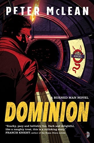 Book Cover Dominion (The Burned Man Book 2)