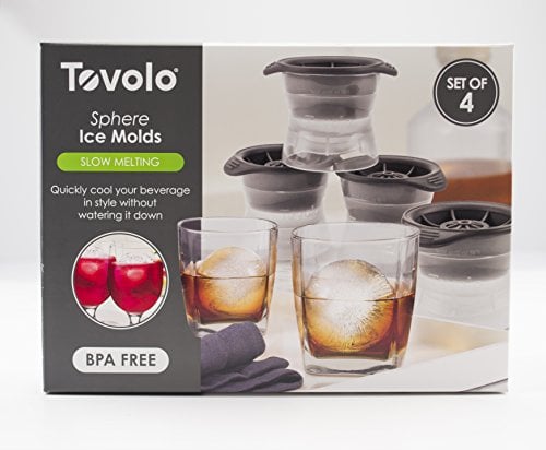 Book Cover Tovolo Sphere Ice Molds (Set of 4) by Tovolo