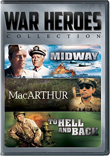 Book Cover War Heroes Collection (Midway / MacArthur / To Hell and Back)
