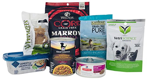 Book Cover Dog Food and Treat Sample Box