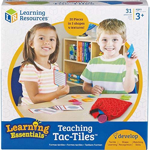 Book Cover Learning Resources Teaching Tac-Tiles, Hands-on Learning, Ages 3+