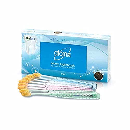 Book Cover Atomy Toothbrush, Pack of 8 Toothbrushes