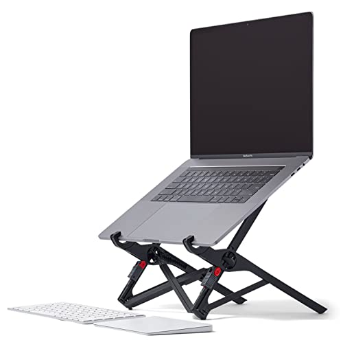 Book Cover Roost V3 Laptop Stand â€“ Adjustable and Extremely Portable Laptop Stand â€“ PC and MacBook Stand