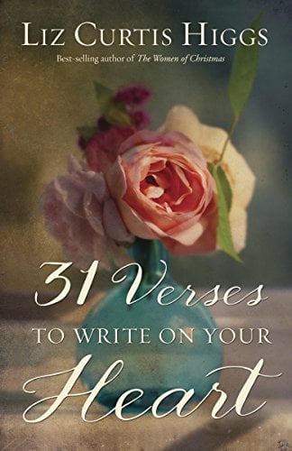Book Cover 31 Verses to Write on Your Heart
