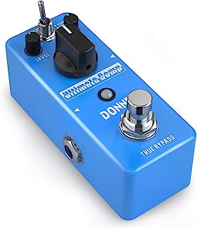 Book Cover Donner Compressor Pedal, Ultimate Comp Guitar Pedal Compression Effect 2 Modes Pure Analog for Electric Guitar and Bass True Bypass