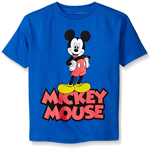Book Cover Disney Boys' Little Boys' Classic Mickey Mouse Short Sleeve T-Shirt