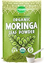 Book Cover MAJU's Organic Moringa Powder, Oleifera Leaf, Extra-Fine Quality, Dried Drumstick Tree Leaves, Tea, Smoothies, Food-Grade