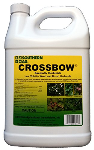 Book Cover Southern Ag Crossbow Specialty Herbicide Low Volatile Weed & Brush Herbicide, 128oz - Gallon