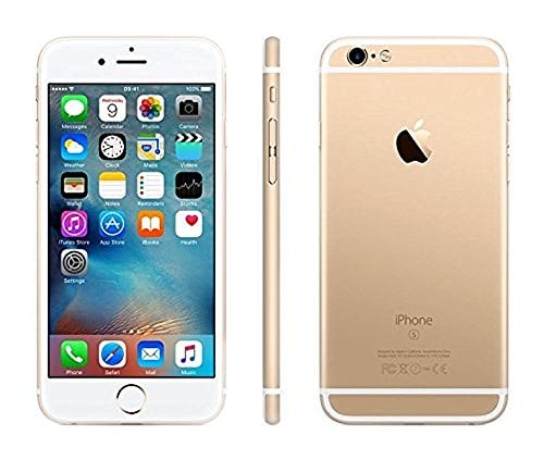 Book Cover Apple iPhone 6S, GSM Unlocked, 64GB - Gold (Renewed)