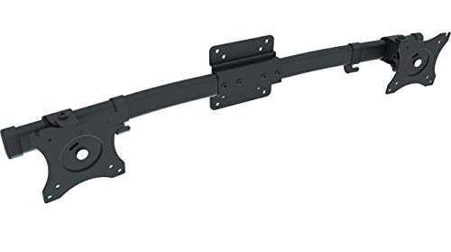 Book Cover VIVO Dual VESA Bracket Adapter | Horizontal Assembly Mount for 2 Monitor Screens up to 27 inches (MOUNT-VW02A)