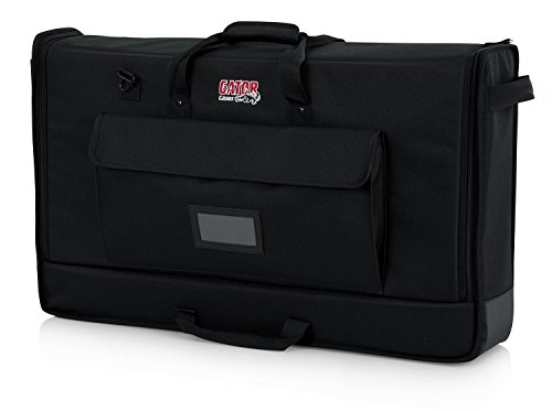 Book Cover Gator Cases Padded Nylon Carry Tote Bag for Transporting LCD Screens, Monitors and TVs Between 27
