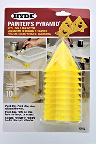 Book Cover 2-PACK - Painter's Pyramid Stands, Yellow