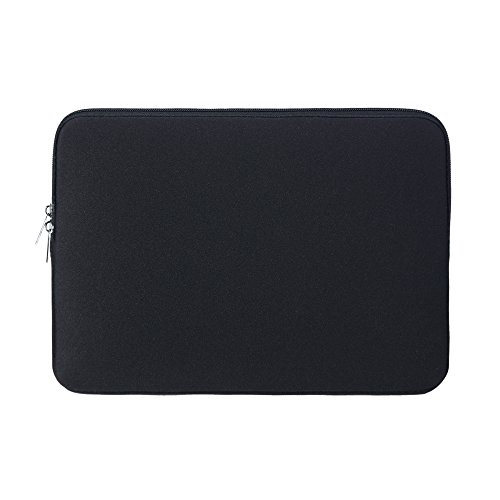 Book Cover RAINYEAR 14 Inch Laptop Sleeve Case Protective Soft Padded Zipper Cover Carrying Computer Bag Compatible with 14