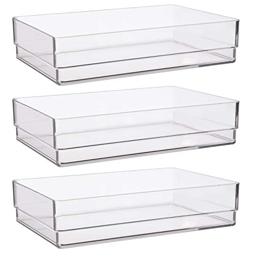 Book Cover Clear Plastic Drawer Organizers 9