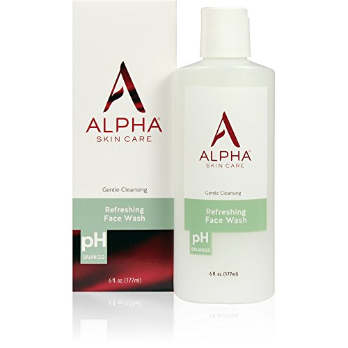 Book Cover Alpha Skin Care - Refreshing Face Wash, Gentle Cleanser, Restores Ideal PH, for All Skin Types| 6-Ounce (Packaging May Vary)