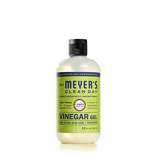 Book Cover Mrs. Meyer's Clean Day S C Johnson Wax 70189 12OZ Lemon Verbena Scent Vinegar Gel No-Rinse Cleaner, 12 Fl Oz (Pack of 1), 12 oz