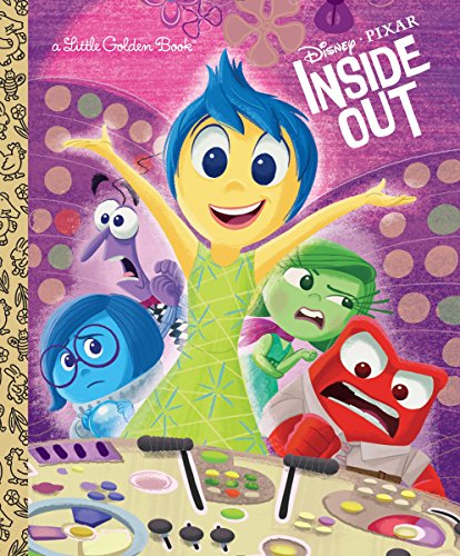 Book Cover Inside Out (Disney/Pixar Inside Out) (Little Golden Book)
