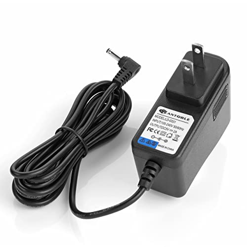 Book Cover ANTOBLE AC/DC Adapter for GPX PC301B PC101B Portable Compact Disc CD Player Power Supply Charger - 6.5ft Cord